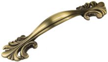 Мебельная ручка-скоба edson 2000 ANTIQUE BRONZE/SILVER 96 мм